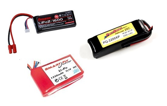 Batteries LiPo 2S