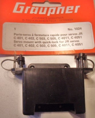 1024 Porte-servo à fermeture rapide